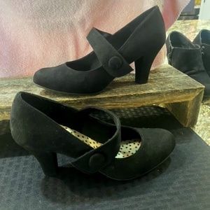 Black Mary Janes with 2” heel